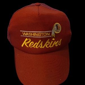 80s ANNCO Washington Redskins Script NFL Snapback EUC